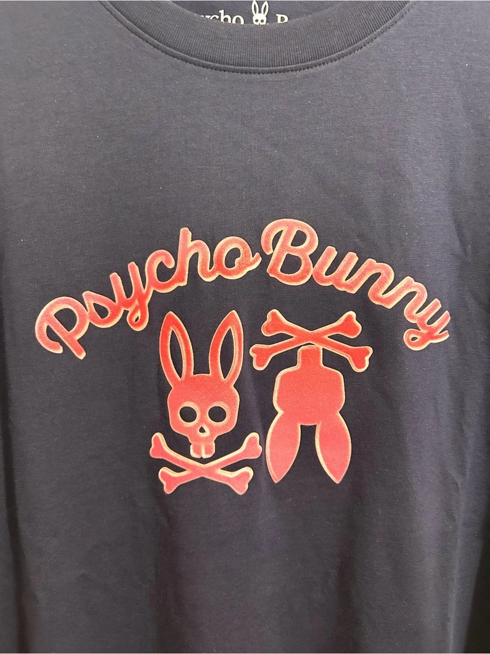 NWT Men’s Psycho Bunny Skull and Crossbones T-shirt